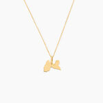 Pendentif Gaietana Guadeloupe Or Jaune - Pendentifs Famille | Histoire d&rsquo;Or