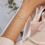 Bracelet Anne-charlotte Argent Blanc Oxyde De Zirconium - Bracelets Femme | Histoire d&rsquo;Or