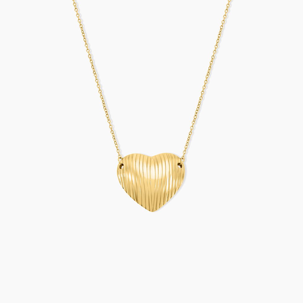 Collier Nolene Acier Jaune - Nouveautés Femme | Histoire d’Or
