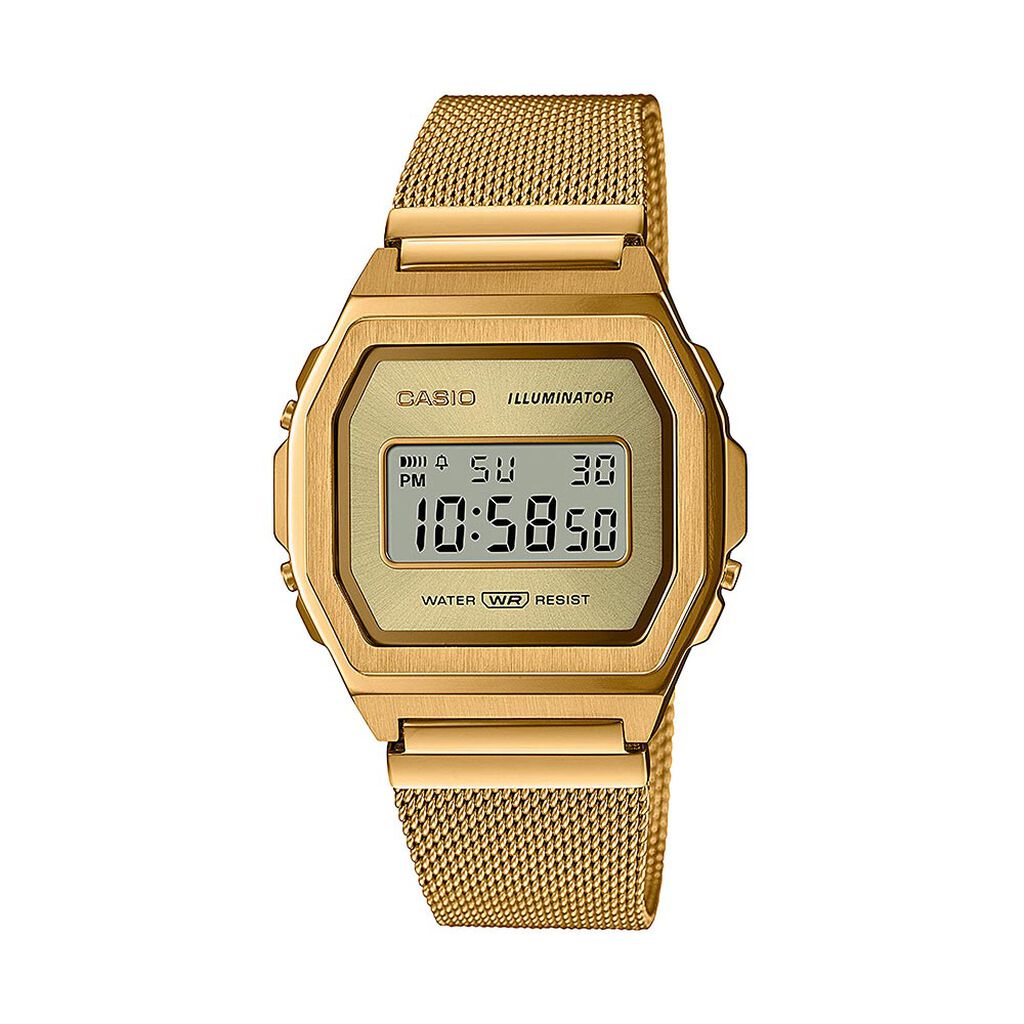 Montre Casio Collection Vintage Iconic Dore - Montres Famille | Histoire d’Or