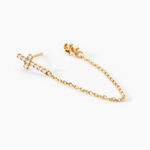 Boucles D'oreilles Pendantes Yaw Oxydes De Zirconium - Boucles d'oreilles pendantes Femme | Histoire d&rsquo;Or