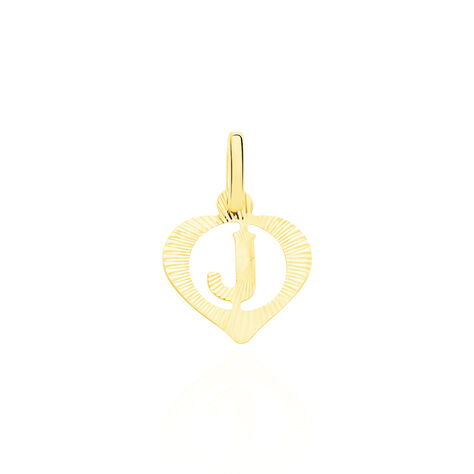 Pendentif Eudocie Coeur Lettre Or Jaune - Pendentifs Famille | Histoire d’Or