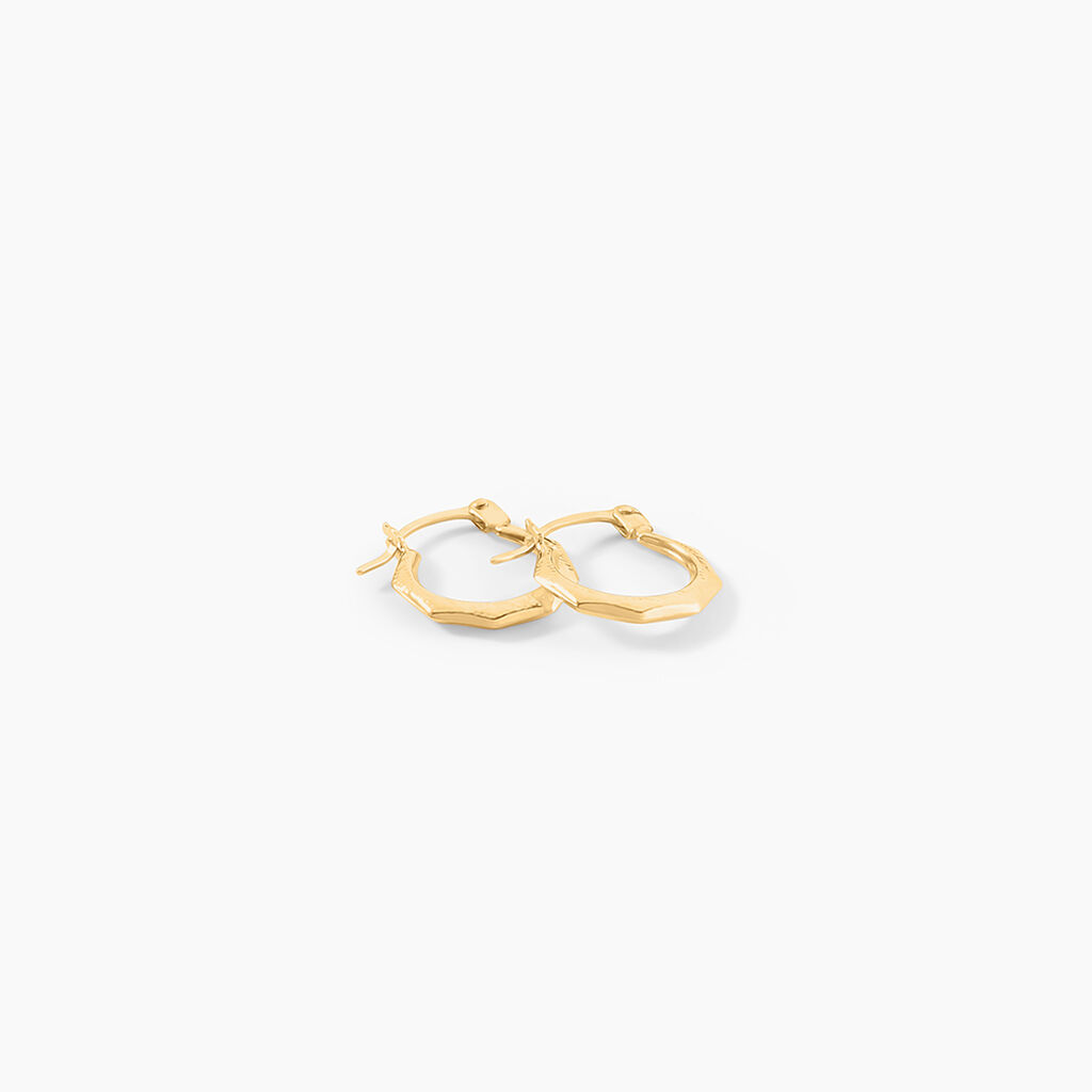 Créoles Heloise Or Jaune - Boucles d'oreilles créoles Femme | Histoire d’Or