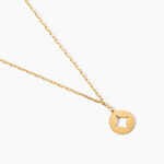 Collier Jamila Argent Dor&eacute; - Bijoux sans pierre Femme | Histoire d&rsquo;Or