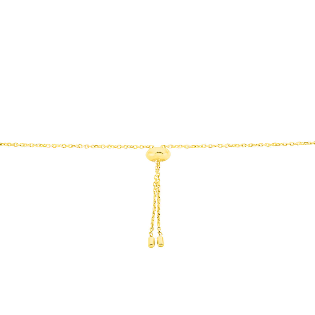 Bracelet Tesnimae Or Jaune Oxyde De Zirconium Et Perle De Culture - Bracelets Femme | Histoire d’Or