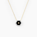 Collier Servius Or Jaune Oxyde De Zirconium - Colliers Femme | Histoire d&rsquo;Or