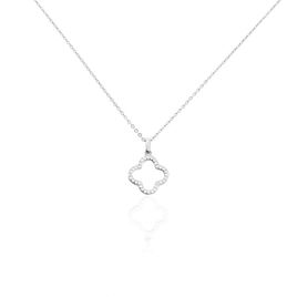 Collier Argent Blanc Finnegan Oxydes De Zirconium - Colliers fantaisie Femme | Histoire d’Or