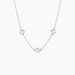 Collier Tavie Argent Blanc - Colliers fantaisie Femme | Histoire d’Or