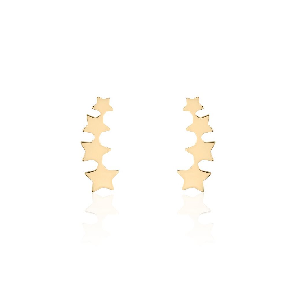 Boucles D'oreilles Grimpantes Plaqué Or Nayeli - Boucles d'oreilles fantaisie Femme | Histoire d’Or