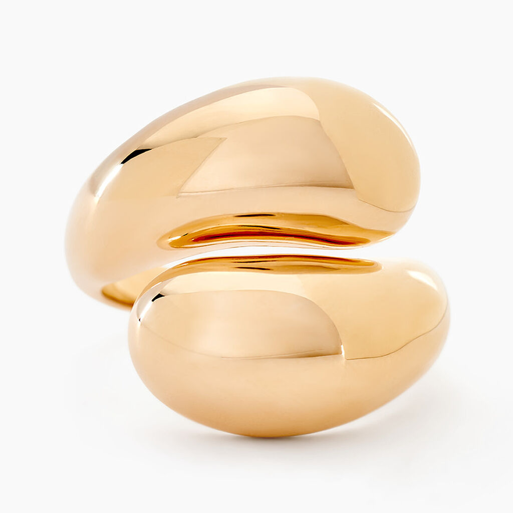 Bague Nelsie Plaqué Or Doré - Bagues Femme | Histoire d’Or