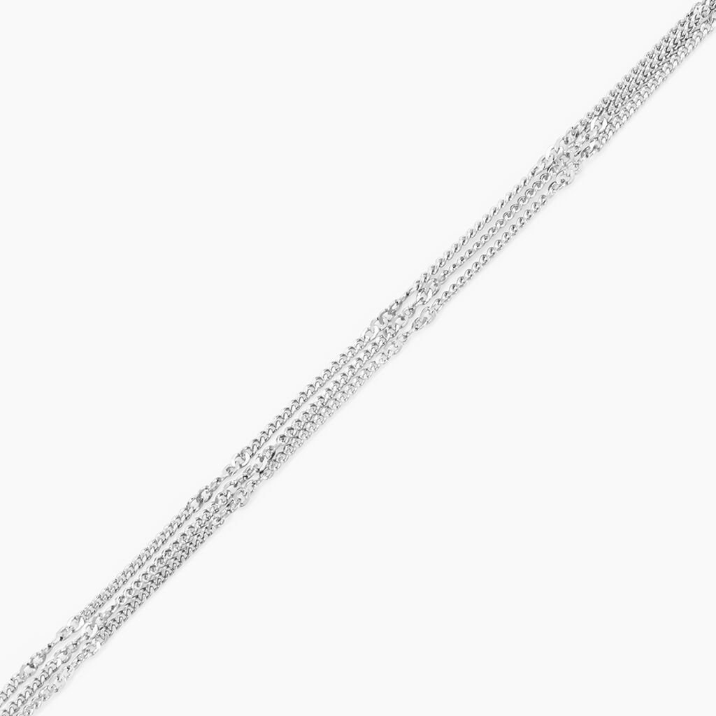 Bracelet Santoline Argent Blanc - Bracelets Femme | Histoire d’Or