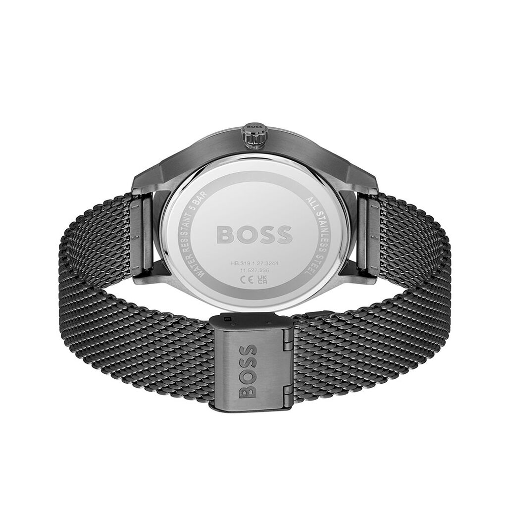 Montre Boss Tyler Noir - Id&eacute;es cadeaux Homme | Histoire d&rsquo;Or