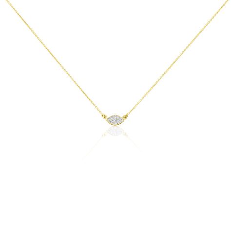 Collier Fittonia Or Jaune - Colliers Femme | Histoire d’Or