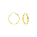 Cr&eacute;oles Mara Or Jaune - Boucles d'oreilles cr&eacute;oles Femme | Histoire d&rsquo;Or