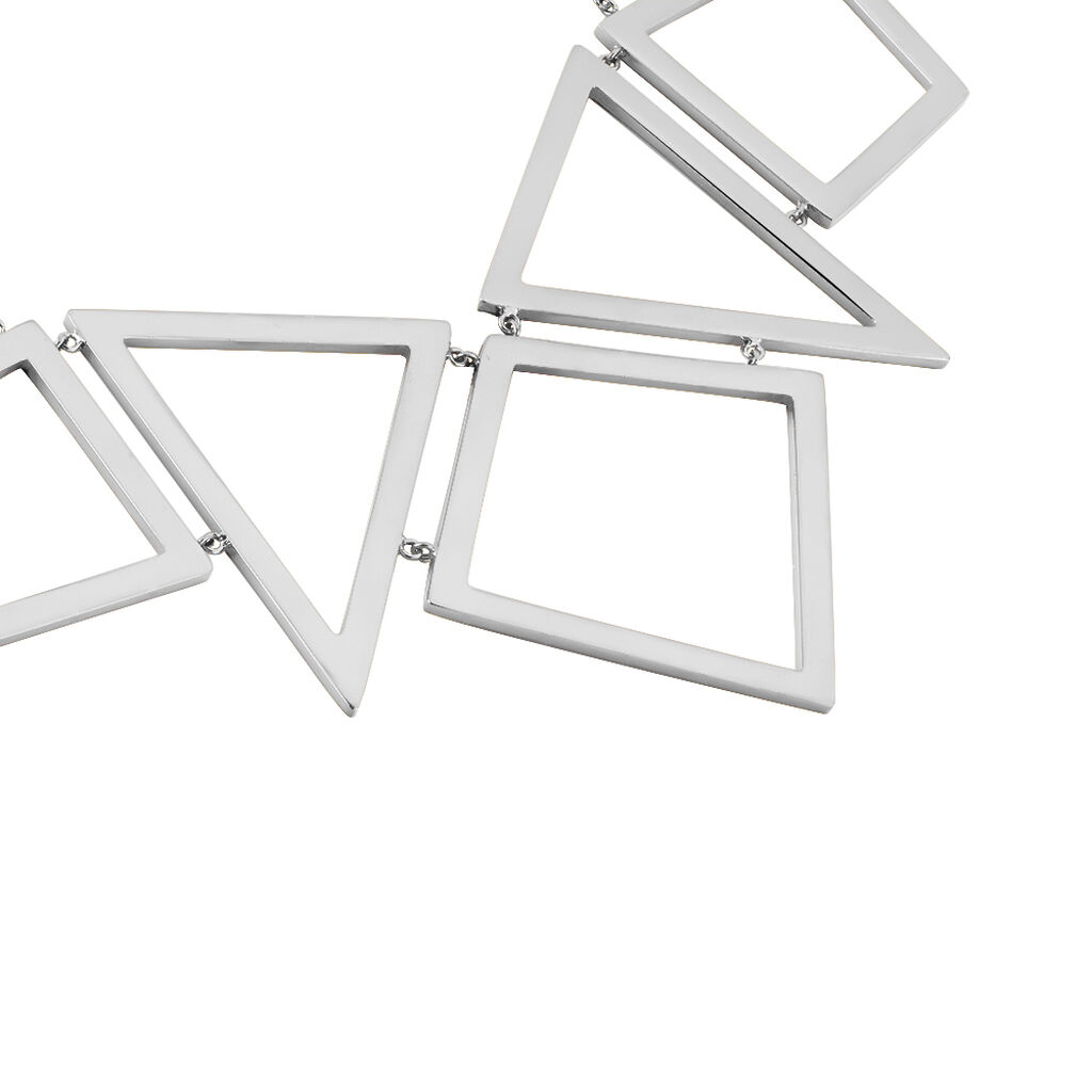 Collier Acier Blanc - Colliers fantaisie Femme | Histoire d&rsquo;Or