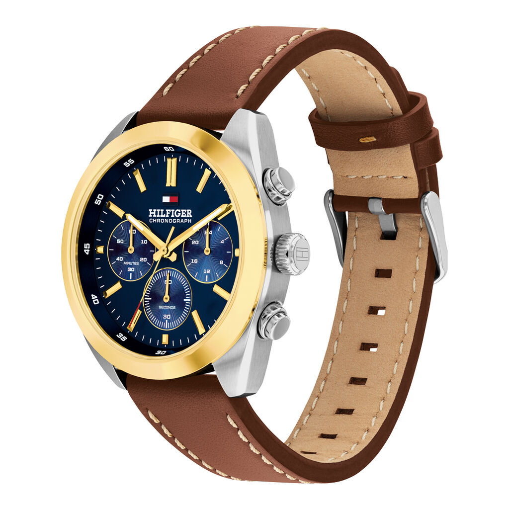 Montre Tommy Hilfiger Hudson Bleu - Nouveautés Homme | Histoire d’Or
