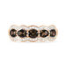 Bague Margaux Or Rose Quartz Et Diamant - Bagues avec pierre Femme | Histoire d’Or