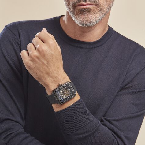 Montre Montignac Noir - Montres Homme | Histoire d’Or