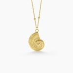 Collier Mermaid Acier Jaune - Colliers fantaisie Femme | Histoire d&rsquo;Or