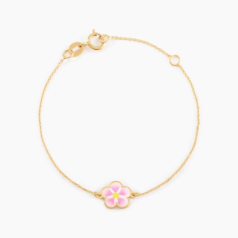 Bracelet Syna Fleur Or Jaune - Bracelets Enfant | Histoire d’Or