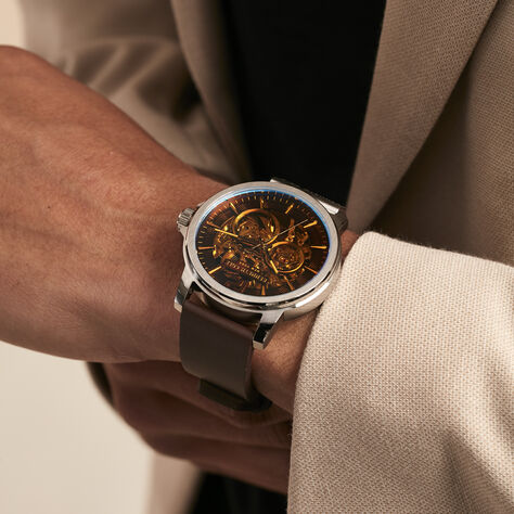 Montre Kenneth Cole Automatic Marron - Montres Homme | Histoire d’Or
