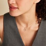 Pendentif Gabe Or Jaune Oxyde De Zirconium - Pendentifs Femme | Histoire d&rsquo;Or