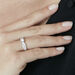Bague Solitaire Stockholm Or Blanc Diamant Synthetique - Bagues solitaires Femme | Histoire d’Or