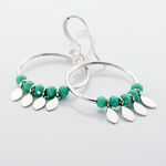 Boucles D'oreilles Pendantes Polyna Argent Blanc Pierre De Synthese - Boucles d'oreilles fantaisie Femme | Histoire d&rsquo;Or