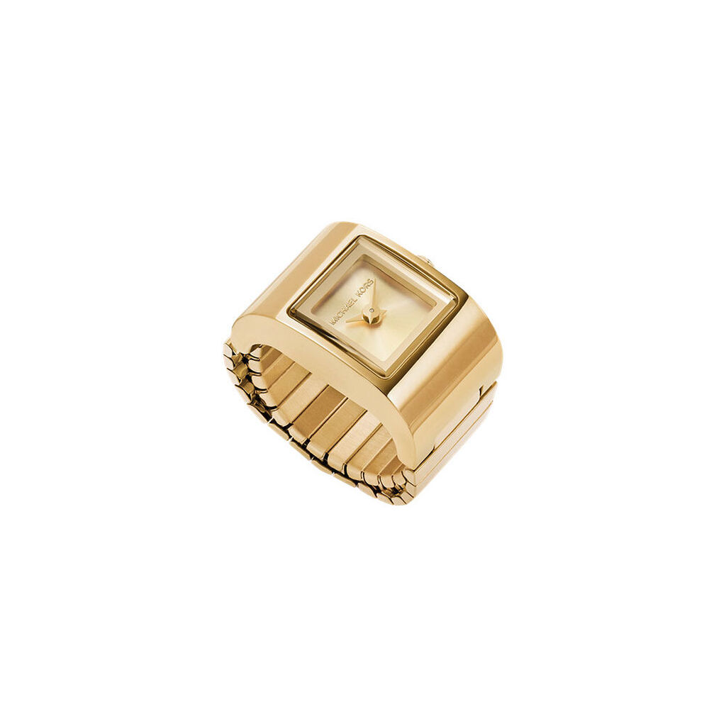 Montre Michael Kors Darrington Watch Ring Dor&eacute; - Montres Femme | Histoire d&rsquo;Or
