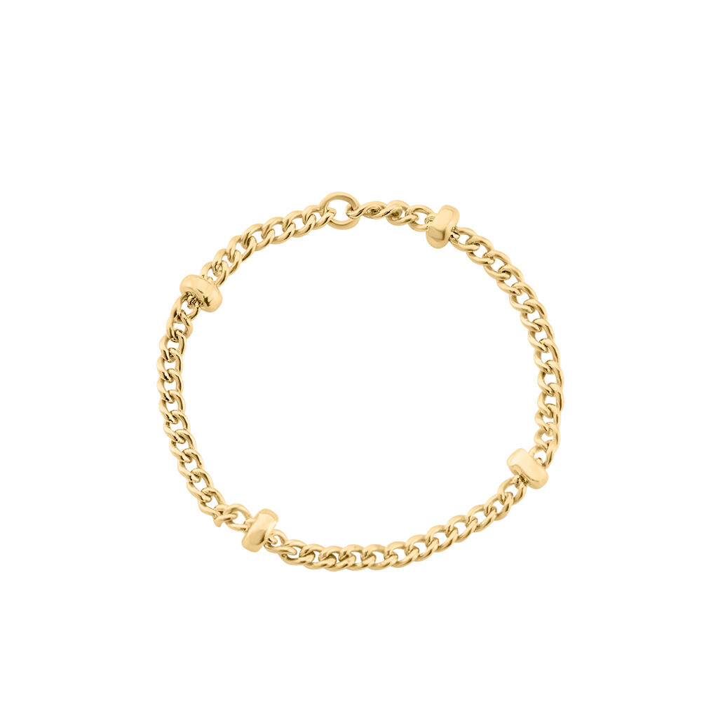 Bague Huline Plaqu&eacute; Or Jaune - Bagues fantaisie Femme | Histoire d&rsquo;Or