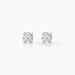 Boucles D'oreilles Puces Aphrodite Or Blanc Diamant - Clous d'oreilles Famille | Histoire d’Or