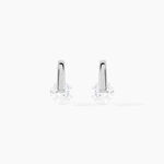 Boucles D'oreilles Pendantes Vera Argent Blanc Oxyde De Zirconium - Boucles d'oreilles fantaisie Femme | Histoire d&rsquo;Or