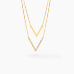 Collier Daina Or Jaune Oxyde De Zirconium - Colliers Femme | Histoire d&rsquo;Or