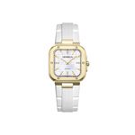 Montre Herbelin Cap Camarat Square Nacre Blanche - Id&eacute;es cadeaux Femme | Histoire d&rsquo;Or