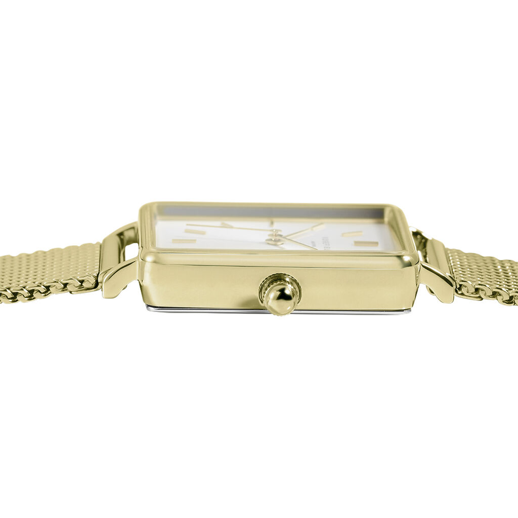 Montre Rosefield The Boxy Blanc - Id&eacute;es cadeaux Femme | Histoire d&rsquo;Or
