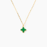 Collier Lucky Gems Or Jaune Malachite - Colliers Femme | Histoire d&rsquo;Or