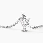 Collier Neruda Argent Blanc Oxyde De Zirconium - Colliers fantaisie Femme | Histoire d&rsquo;Or