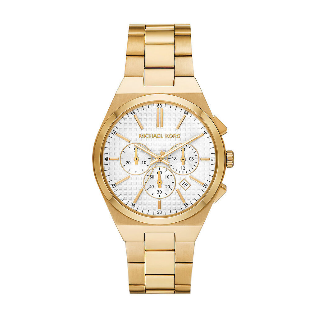 Montre Michael Kors Lennox Blanc - Montres Homme | Histoire d’Or