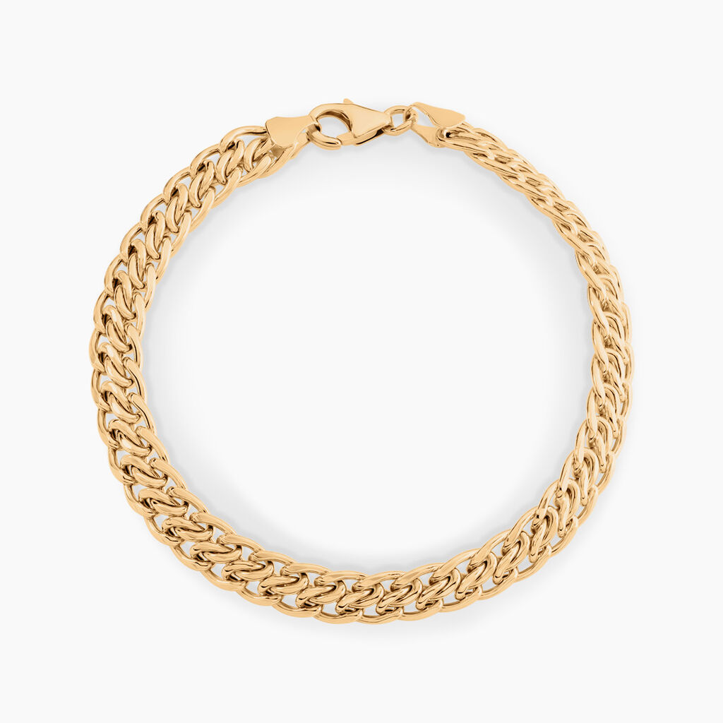 Bracelet Joline Maille Russe Or Jaune - Bracelets chaîne Femme | Histoire d’Or