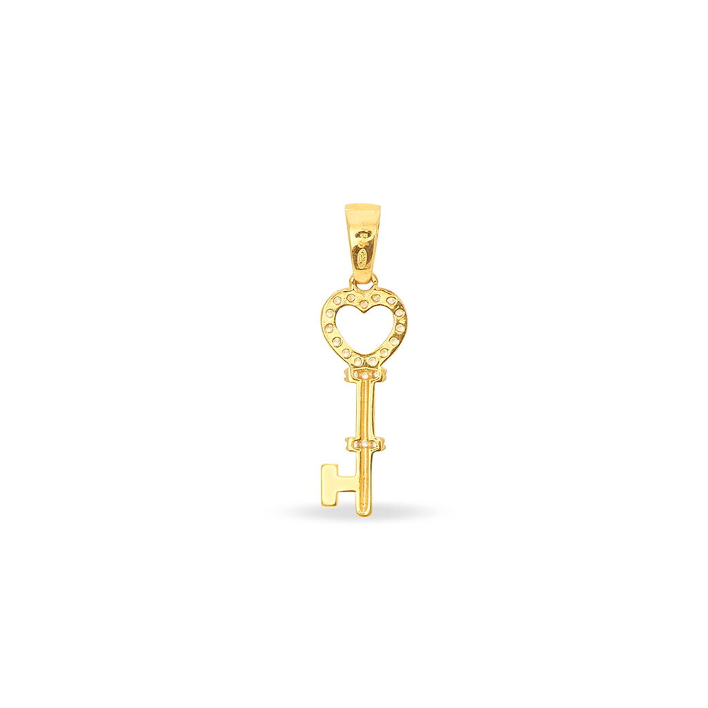 Pendentif Gatiane Or Jaune Oxyde De Zirconium - Pendentifs Femme | Histoire d’Or