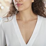 Collier Or Jaune Cagiris Oxydes Et Perle De Culture - Colliers Femme | Histoire d&rsquo;Or