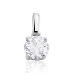 Pendentif Victoria Or Blanc Diamant - Pendentifs Femme | Histoire d&rsquo;Or