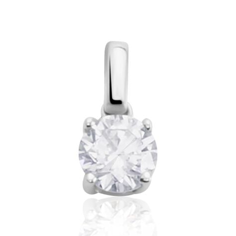 Pendentif Victoria Or Blanc Diamant - Pendentifs Femme | Histoire d&rsquo;Or