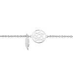 Bracelet Lorelle Argent Blanc - Bracelets Femme | Histoire d&rsquo;Or