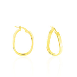 Créoles Silla Or Jaune - Boucles d'oreilles créoles Femme | Histoire d’Or