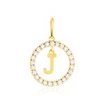 Pendentif Gabe Or Jaune Oxyde De Zirconium - Pendentifs Femme | Histoire d&rsquo;Or
