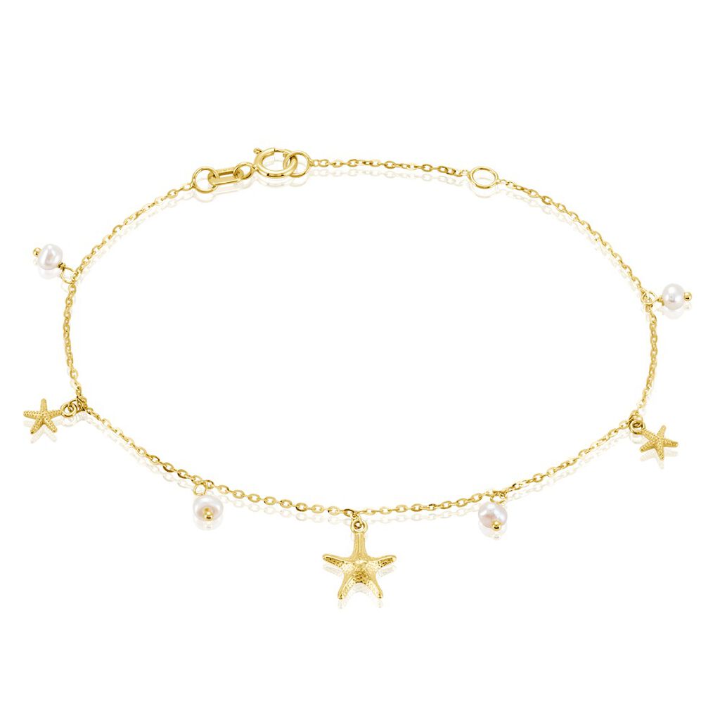 Bracelet Under The Sea Or Jaune Perle De Culture - Bracelets Femme | Histoire d&rsquo;Or