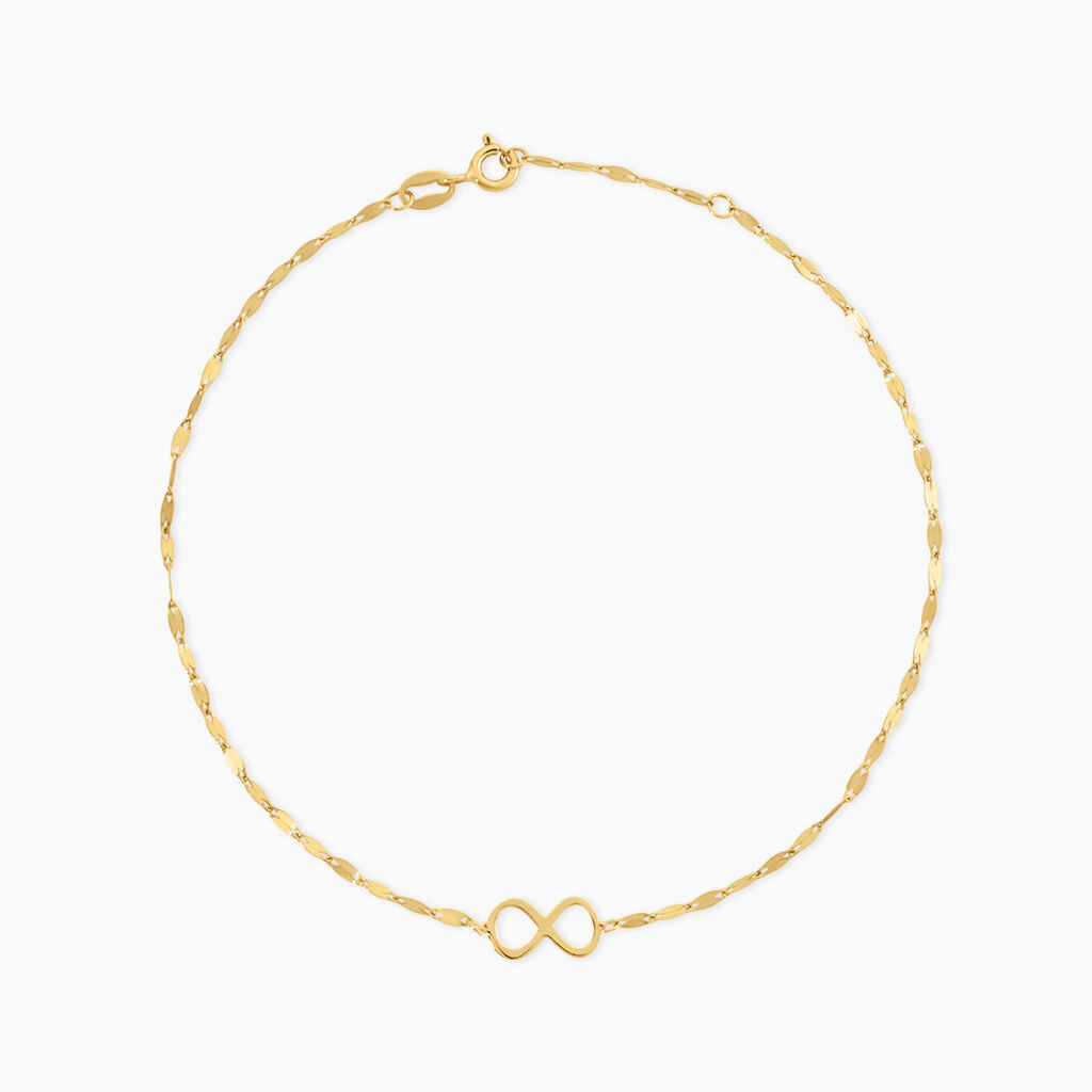 Cha&icirc;ne De Cheville Carlisa Argent Dor&eacute; A L'Or 750/1000 - Cha&icirc;nes de cheville Femme | Histoire d&rsquo;Or