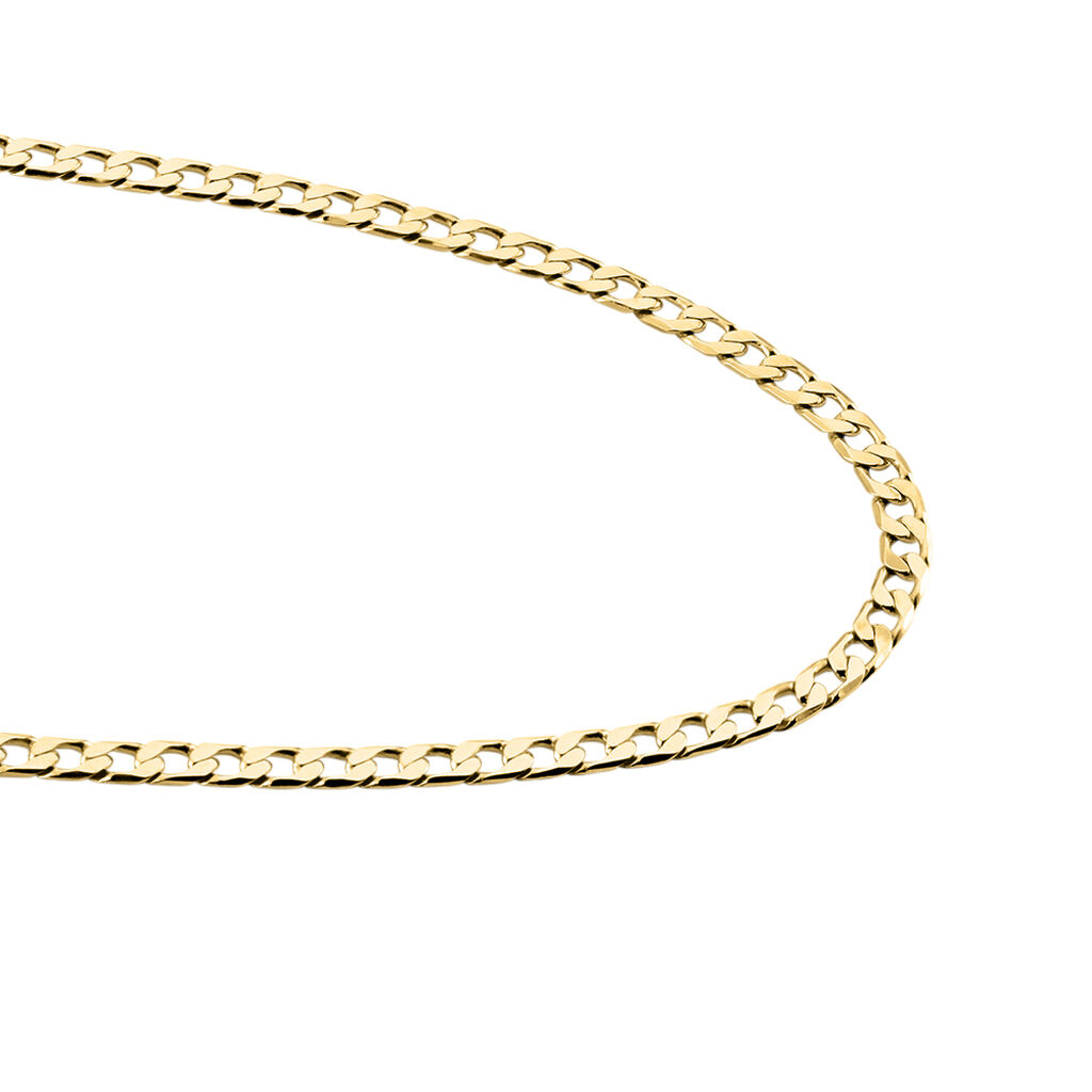 Collier Plaqu&eacute; Or Jaune Clement - Chaines Homme | Histoire d&rsquo;Or