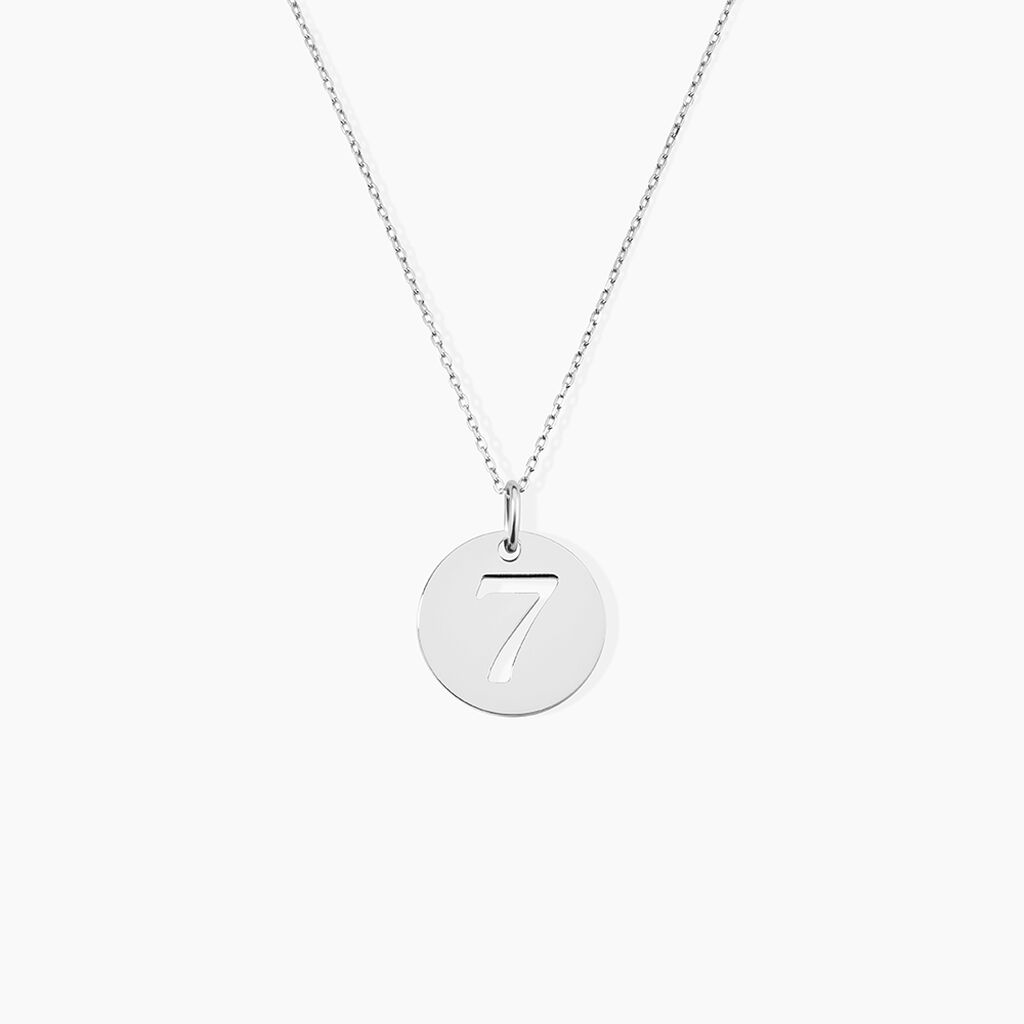 Pendentif Efiso Argent Blanc - Pendentifs Famille | Histoire d&rsquo;Or